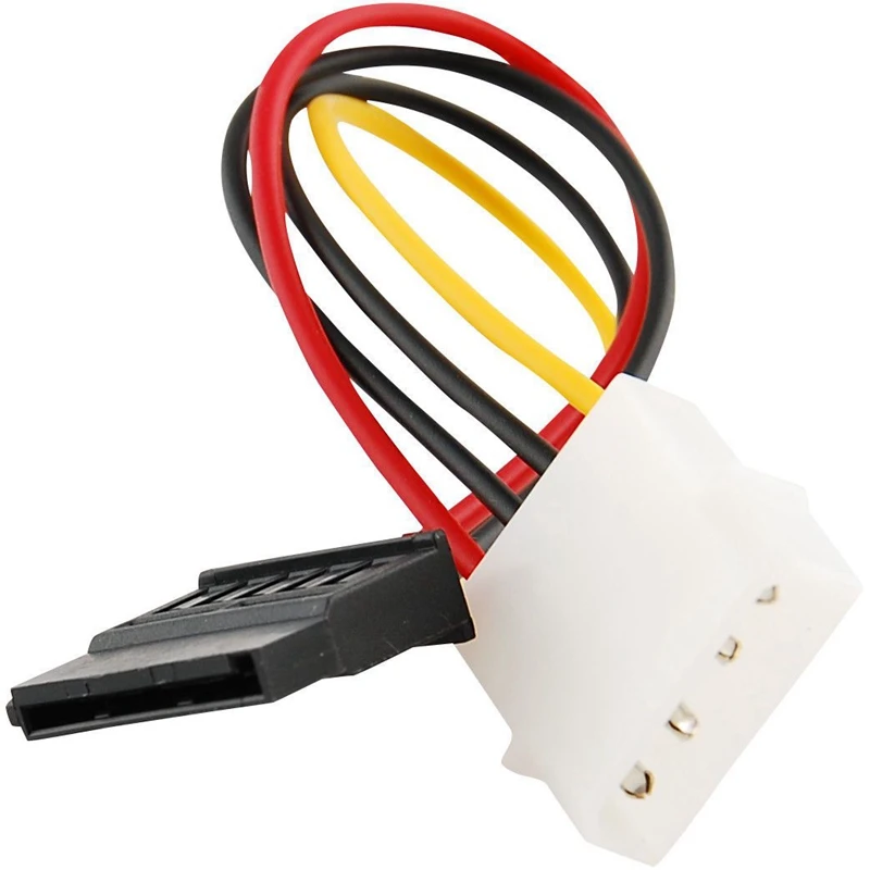 SATA Power Female to Molex Male адаптер конвертер кабель 6-дюймовый |
