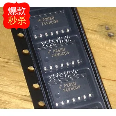 

10PCS [Genuine ] 74VHC04 74VHC04MX SOP14 3.9MM reflect narrow goods