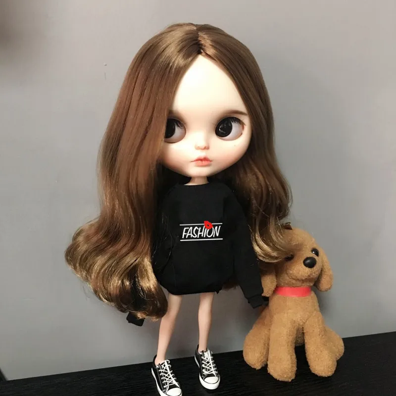 Новая одежда blyth doll 30 см Повседневная Милая толстовка с пандами одежда для Blyth pullip 1/6 модные кукольные аксессуары для Барби - Цвет: A