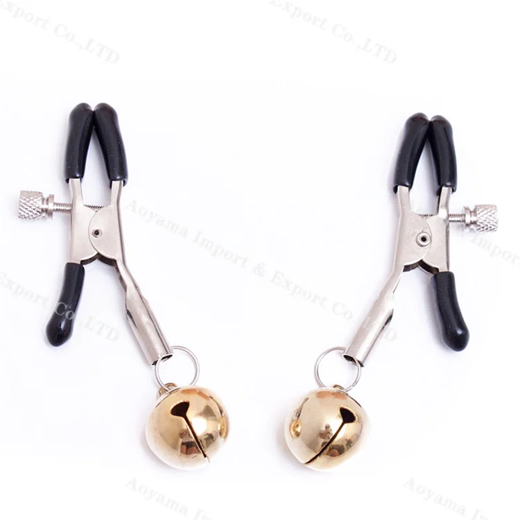 Female Nipple Clamps Toys Milk Clip Stimulation Breast Fetish Bell Adult Sex Game | Красота и здоровье