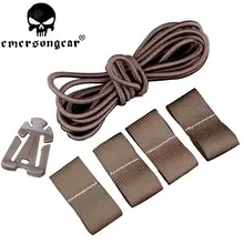 Emersongear шестерни быстро шлем изменение с резиновой костюмы DIY Deck Set(Tan) EM8623