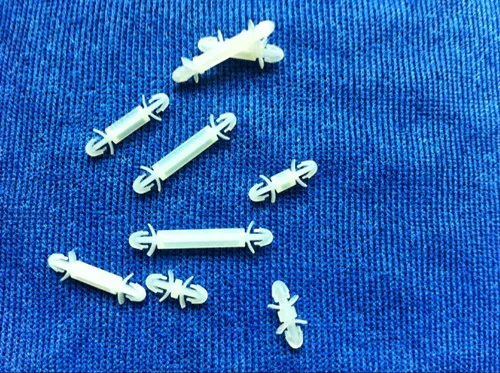 100Pcs Nylon PCB boards circuit board Spacers Standoff fixed clips 3mm