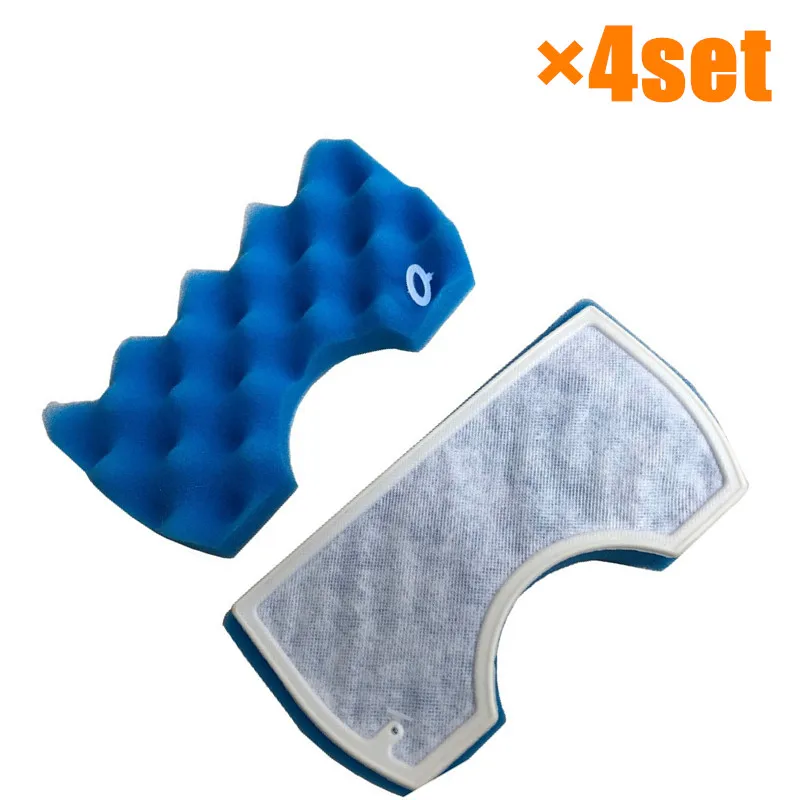 

4 sets Robot Vacuum Cleaner Parts HEPA Filter for samsung VCA-VM 45P VM 45P SC43 - 47 SC43 SC47 series