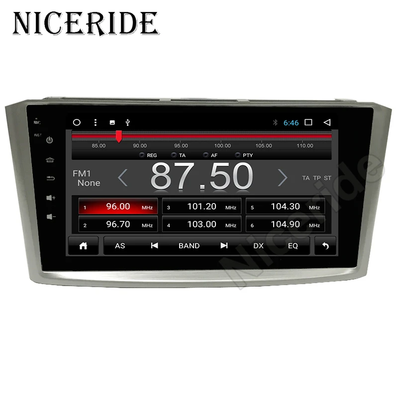 Best Android 8.0 8.1 2 Din Car DVD Stereo Headunit For Toyota Avensis Multimedia T25 GPS Navigation 2003-2008 Auto Radio Wifi 2