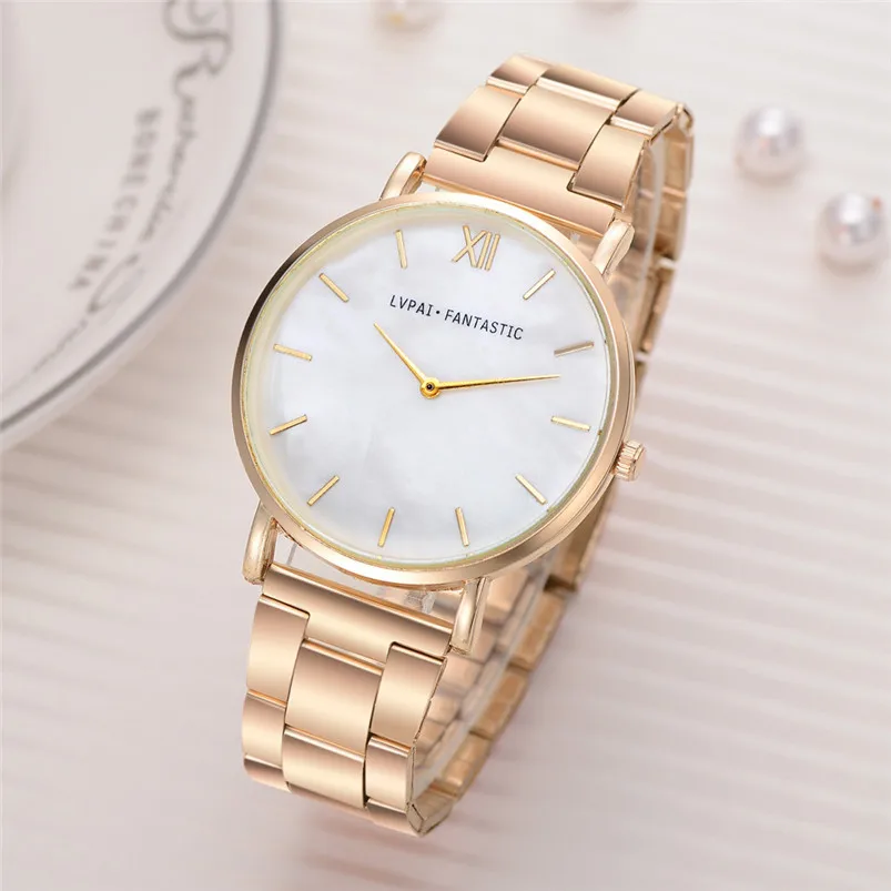 

Women's Watch Steel Belt Quartz Wrist Watch The precise surface decent watch is very charming for all occasions D31