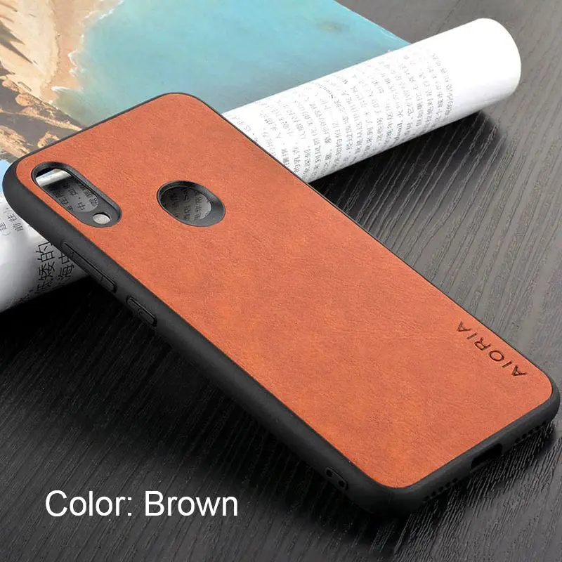 Brown Чехол для Xiaomi Redmi 5 plus 6 6A 7, высококачественный чехол из искусственной кожи, чехол s для Xiaomi Redmi 5 6 6A 7 plus, чехол - Цвет: Brown
