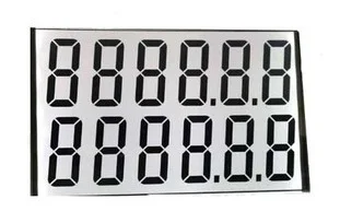 

Segment LCD Panel 3-5V (Without Backlight)