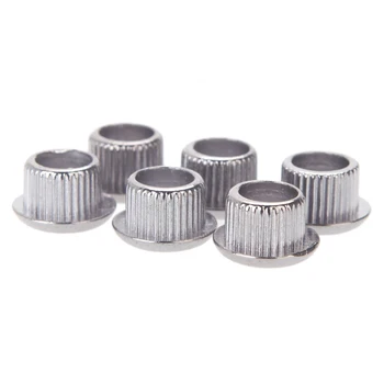 

XFDZ-Guitar Tuner Conversion Bushings Adapter Ferrules Nickel Plating with nice plastic shell for 10mm Peghead Holes Silver