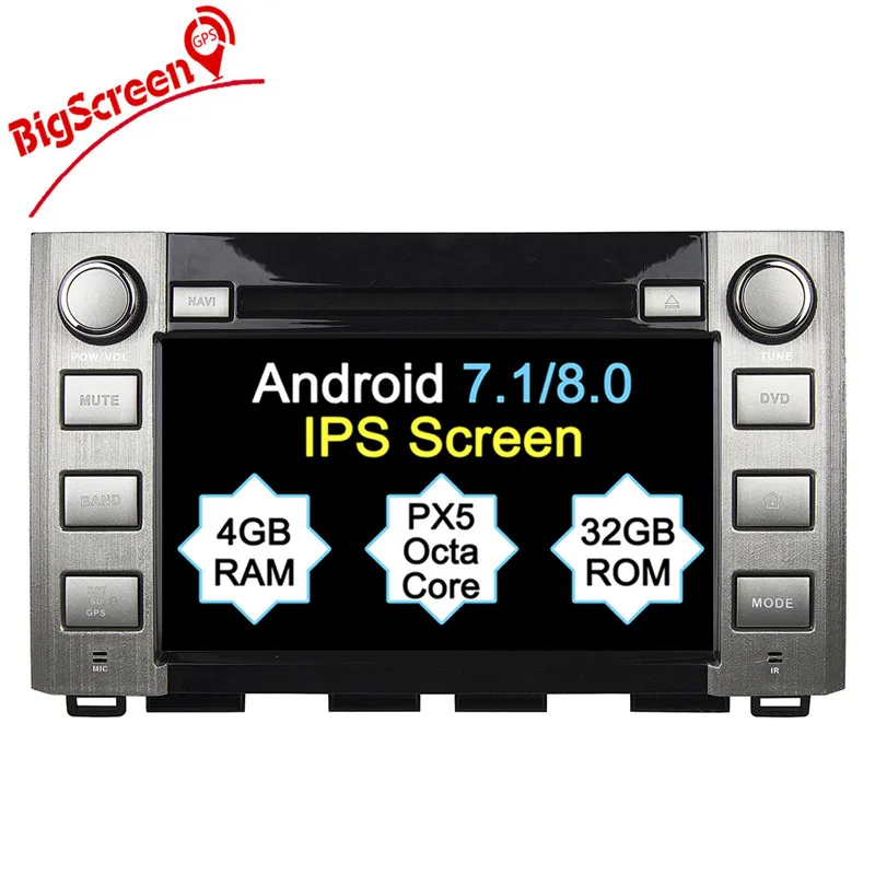 Flash Deal 2 Din Android 8.0 RAM 4GB+32GB 8 Core Car Radio GPS Navi For Toyota Sequoia Tundra 2014-2016 3