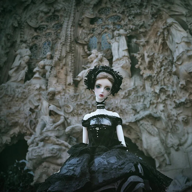 Новое поступление кукла 1/4 Black Swan BJD SD 48 5 см для девочек стройное тело свободные