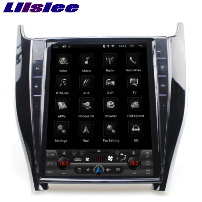 Для Toyota Harrier 2013~ Android 2G ram LiisLee Автомобильный мультимедийный телевизор DVD gps wifi аудио стерео радио навигация NAV NAVI карта