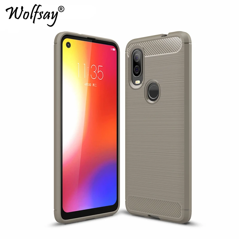 Wolfsay противоударный чехол для Motorola Moto One Vision P40 мягкий ТПУ матовый телефон Fundas