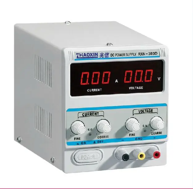 

Zhaoxin All New RXN-302D Variable 30V 2A DC Power Supply Lab Grade