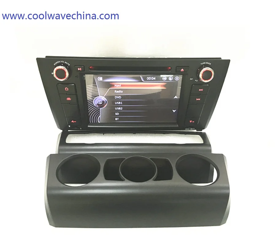 Оптовая продажа! Автомобильное радио dvd wince для BMW 1 серии E81 E82 E87 (2004 2012) E88 116i 118i с