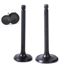 beler 1 Pair / Set Dimgrey Motorcycle Metal Parts Accessories Intake Valve and Exhaust Valve Set fit for Yamaha XV250