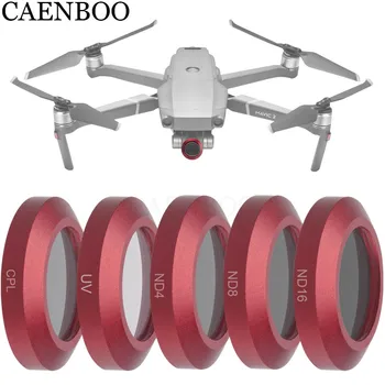 

CAENBOO For DJI Mavic 2 Zoom Neutral Density ND4+ND8+16+UV+CPL Drone Filter Optical Glass Multi-Layer Coating Film Gimbal 5in1