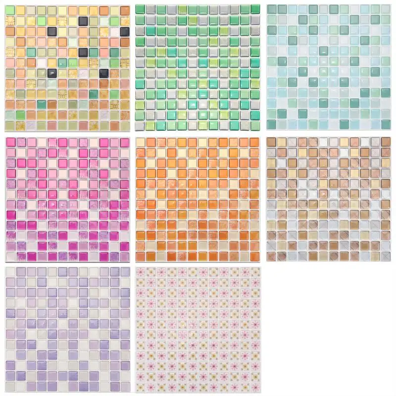 

Self Adhesive 3D Tile Wall Decal Sticker DIY Kitchen Bathroom Home Decor Wallpaper