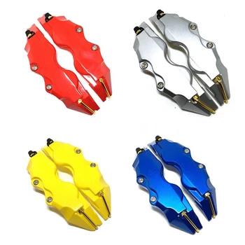 

2Pcs/Set High Quality ABS Plastic Truck 3D Useful Car Universal Disc Brake Caliper Covers Front Rear Auto Universal Kit