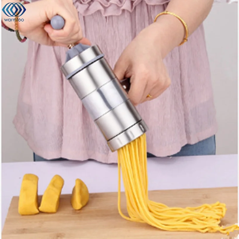 

Kitchenware Pasta Noodle Maker Machine Stainless Steel Cutter For Fresh Spaghetti Kitchen Pastry Noddle Making Cooking Tools