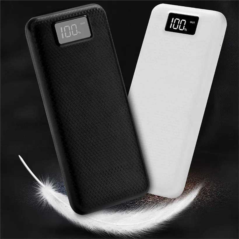 

5V 2A Dual USB Power Bank Case 8x18650 Battery Charger DIY Box Case Kit for Phone No Battery 180116 free shipping drop ship
