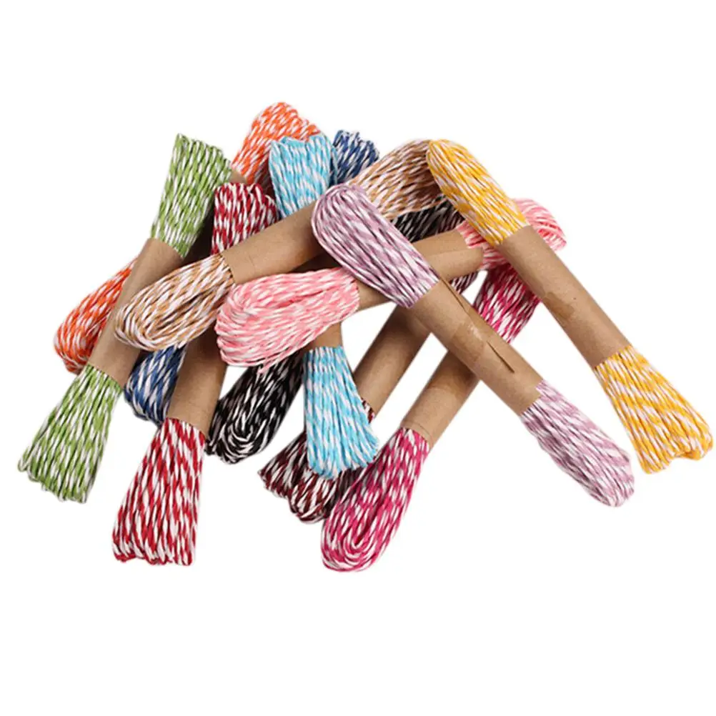 10m*2mm Paper Rope Colorful Paper Twine String Gift Wrapping DIY