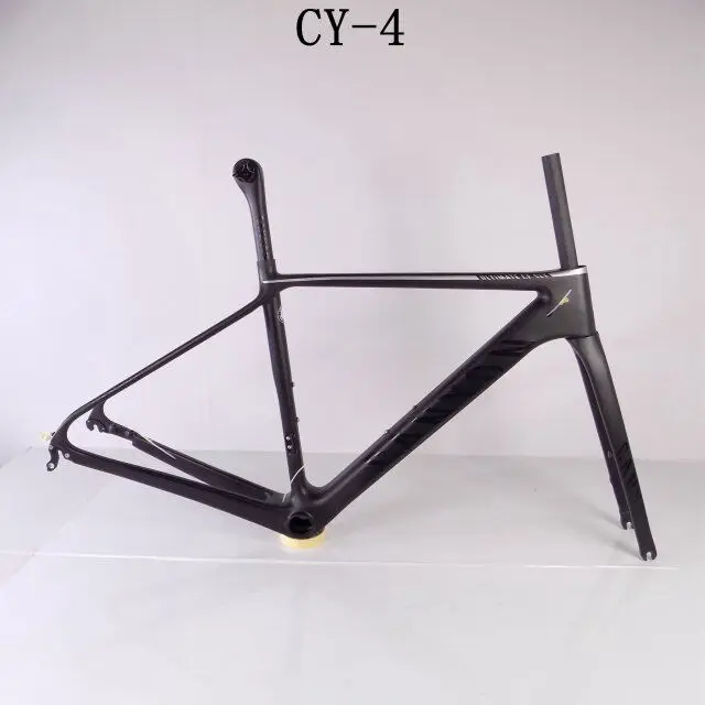 Top Customized 2019 quadro carbono carbon road frame size46/50/52 V brake disc brake BB86 2 years warranty 20