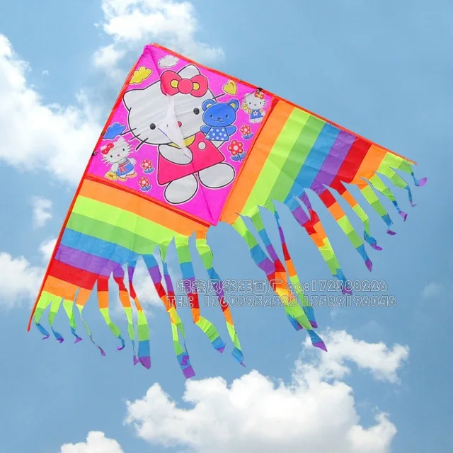 Free Shipping weifang hellokitty kite gift traditional kite imitated