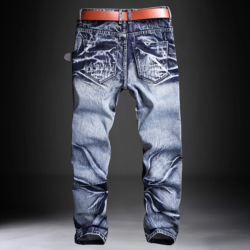 Jeans Men Male Jean Homme Mens Men'S Classic Fashions Pants Denim Biker Pant Slim Fit Baggy Straight Trousers Designer Ripped Jeans Men Male Jean Homme Mens Men'S Classic Fashions Pants Denim Biker Pant Slim Fit Baggy Straight Trousers Designer Ripped