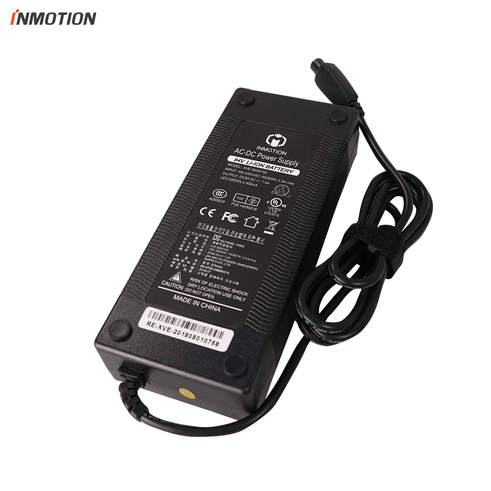 Оригинальное зарядное устройство INMOTION V10/V10F для 84 в литий ионных аккумуляторов