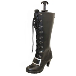 LOL cos Bewitching Nidalee black boots shoes boot shoe Women's boots party Custom Halloween LOL cos Bewitching Nidalee black boots shoes boot shoe Women's boots party Custom Halloween