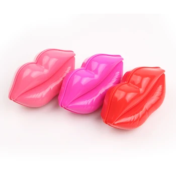 

Sexy Red Lips Comb Woman Magic Handle Tangle Mirror Comb Portable Anti Static Healthcare Massage Salon Styling Hair Brush