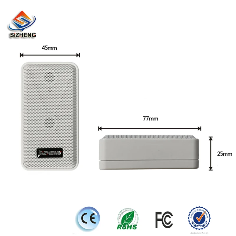 SIZHENG COTT S20 CCTV Микрофон HI fidelity направленный Звуковой Монитор прослушивающее