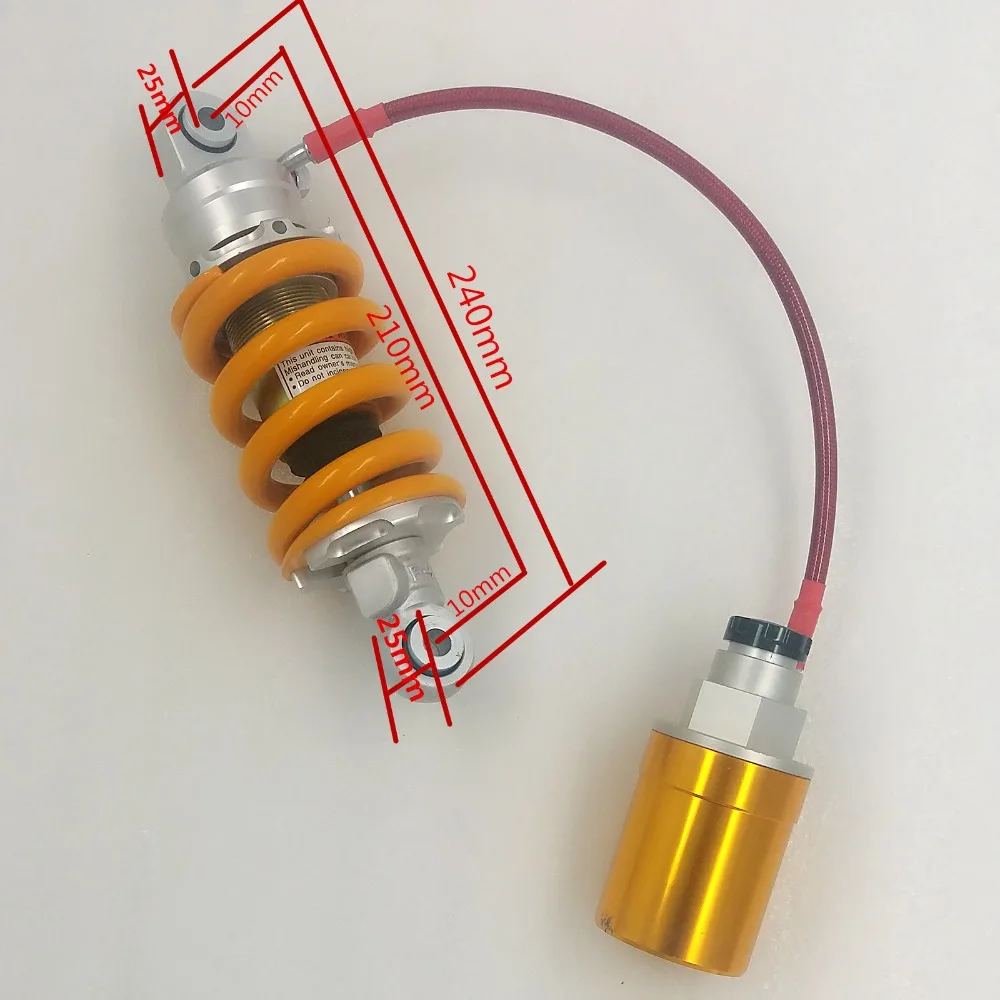 210mm SHOCK ABSORBERS EYE TO EYE 12mm spring for yamaha 