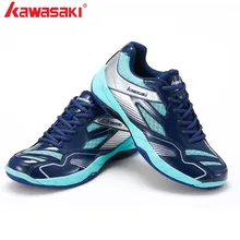 Kawasaki/Обувь для бадминтона; мужские теннисные кроссовки; дышащая мужская спортивная обувь из искусственной кожи с защитой от скольжения; K-159 обувь на шнуровке