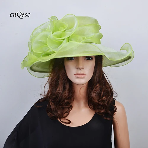 Grosir Baru Lime Green Topi Crystal 