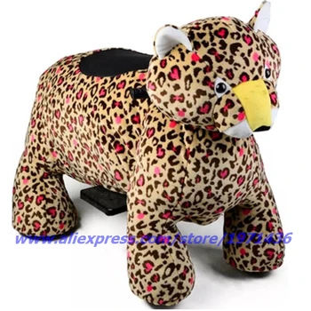 

Large Size Remote Control Battery Coin Operated Electric Cute Plush Animal Ride On Toys