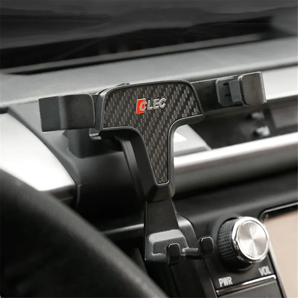 Baratos Soporte para teléfono para Toyota RAV4 2015 2016 panel de ventilación de aire soporte de móvil para coche soporte de montaje de Clip para Toyota RAV4 2017 de 2018 a 2019
