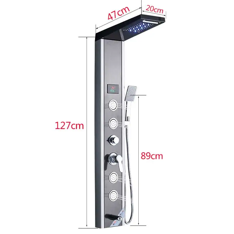 shower-faucet-size