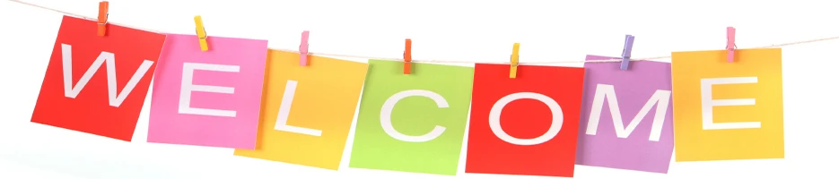 Welcome-Banner