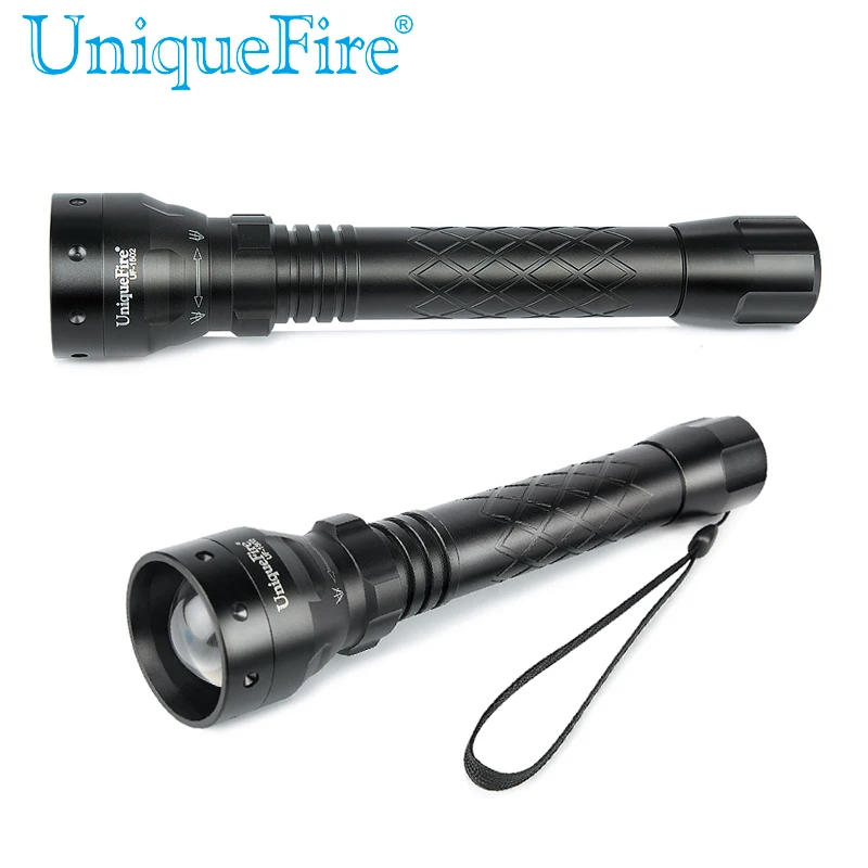 

UniqueFire Rechargeable Lamp Torch New Night Vision LED Flashlight 1502 IR850NM Torch Lampe Zoomable 3 Modes For Camping Fishing