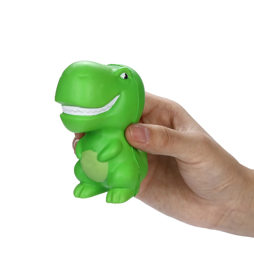 Huang Neeky #503 2019 зеленый голубой динозавр ароматизированный медленно поднимающийся игрушки снятие стресса игрушки для мальчика бесплатная