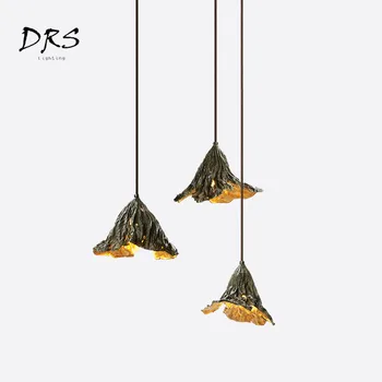 

New Chinese Restaurant Tea Room Pendant Lights Modern Japanese Zen Hang Lamp Dry Creative Luminaria Design Study Lamparas Lustre