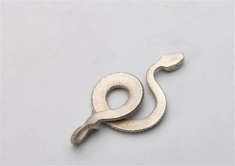 Lucky Snake Pendant Necklace Men's Jewelry India Snake totem Original Handmade 