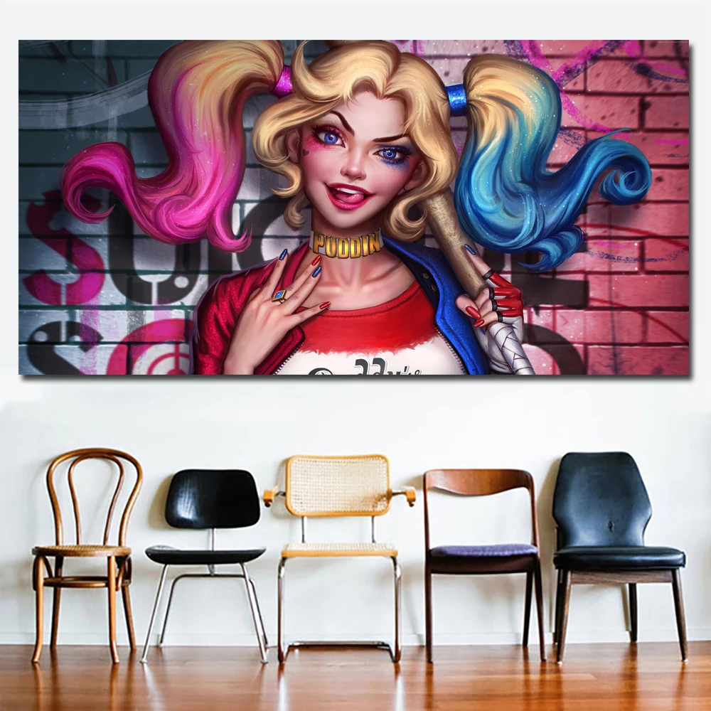 

HD Printed Painting Animation Cute Girl In Game Poster Print Canvas Art Painting Wall Art Pictures for Living Room Bedroom Decor