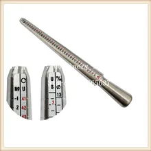 Американский размер № 0-13 кольцо Размер инструмента из нержавеющей стали кольцемер