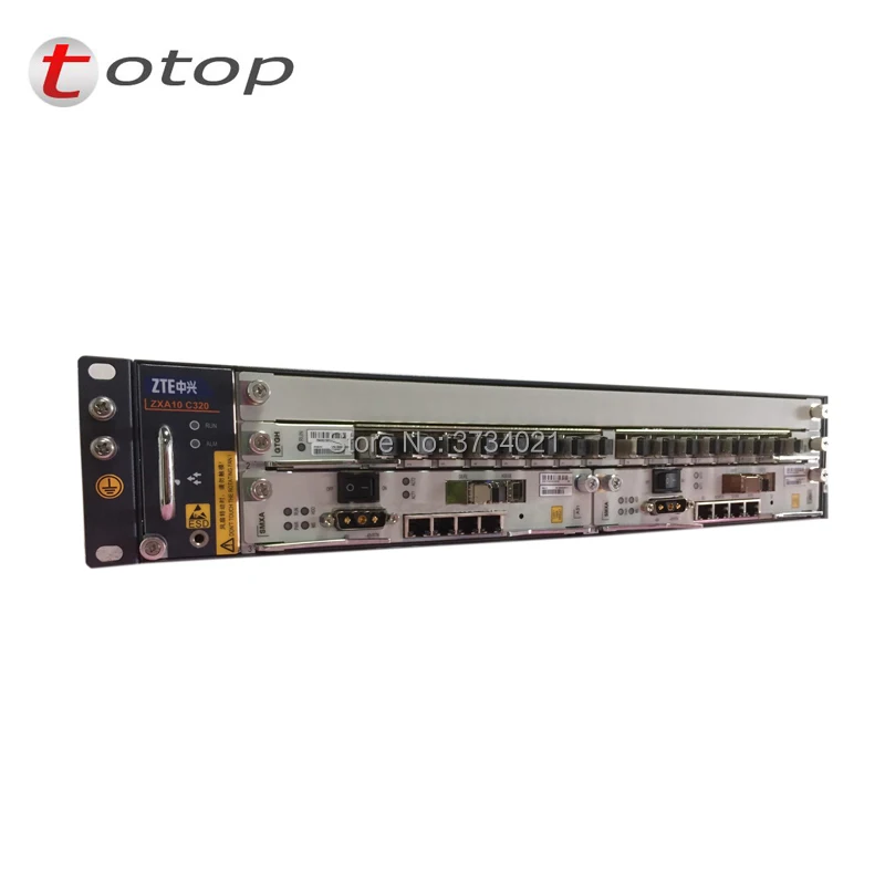 

olt zte ZTE OLT ZXA10 C320 2U Optical Line Terminal Equipment, with 1*SMXA card(1GE), 1*PRAM card, 1*GTGH C+
