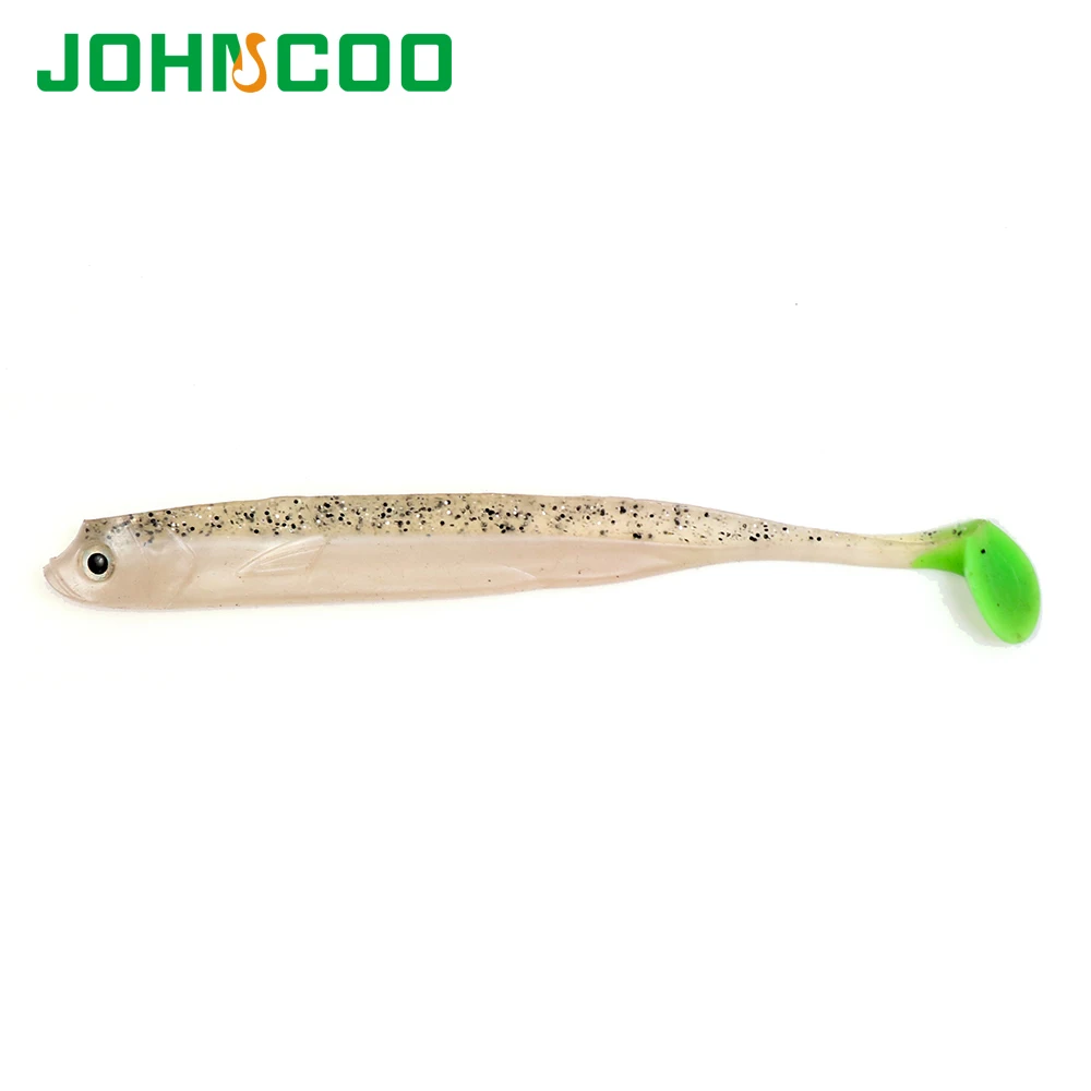 JOHNCOO 3 шт., приманка для рыбалки в соленой воде, Shad, Мягкая приманка, 3D глаза, 14,5 см, 15 г, силиконовая искусственная приманка для рыб, мягкая пластиковая приманка