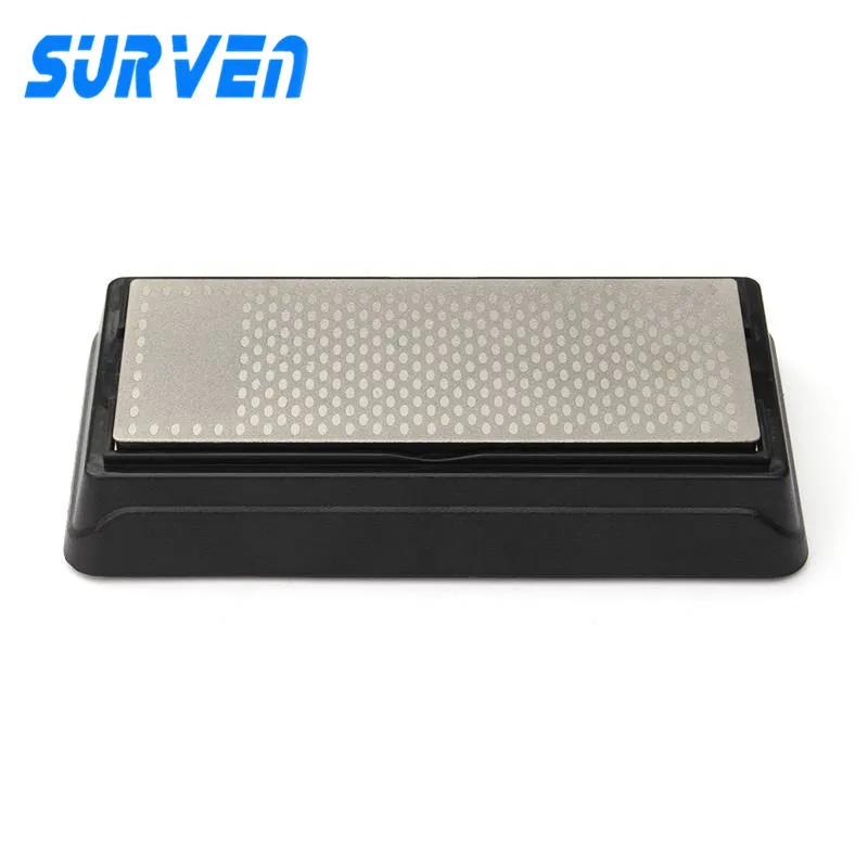 Diamond Sharpener Stone Double sided Diamond Grindstone Kitchen Outdoor Knife Sharpener Kithchen Knives Grinding Tool