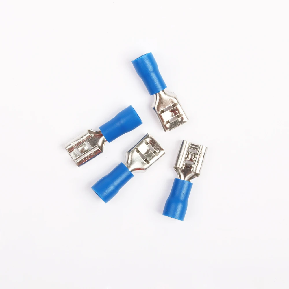 FDD1.25-250 FDD2-187 FDD2-250 FDD5-250 женский изолированный Электрический обжим терминала для разъемов провода Соединительный кабель FDD