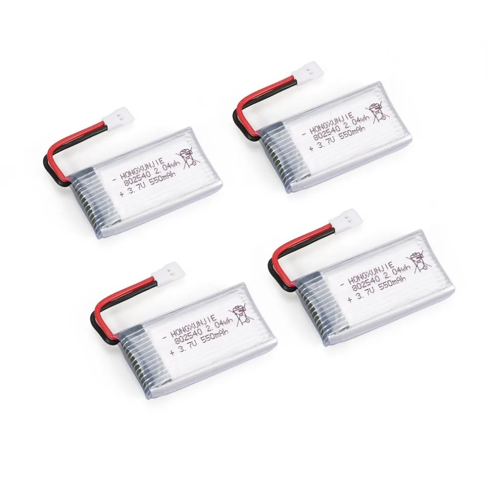 5 шт. перезаряжаемый 4.44wh 3,7 V 1200mAh Lipo аккумулятор+ зарядное устройство для Syma X5SW X5SC M18 H5P Радиоуправляемый Дрон Квадрокоптер